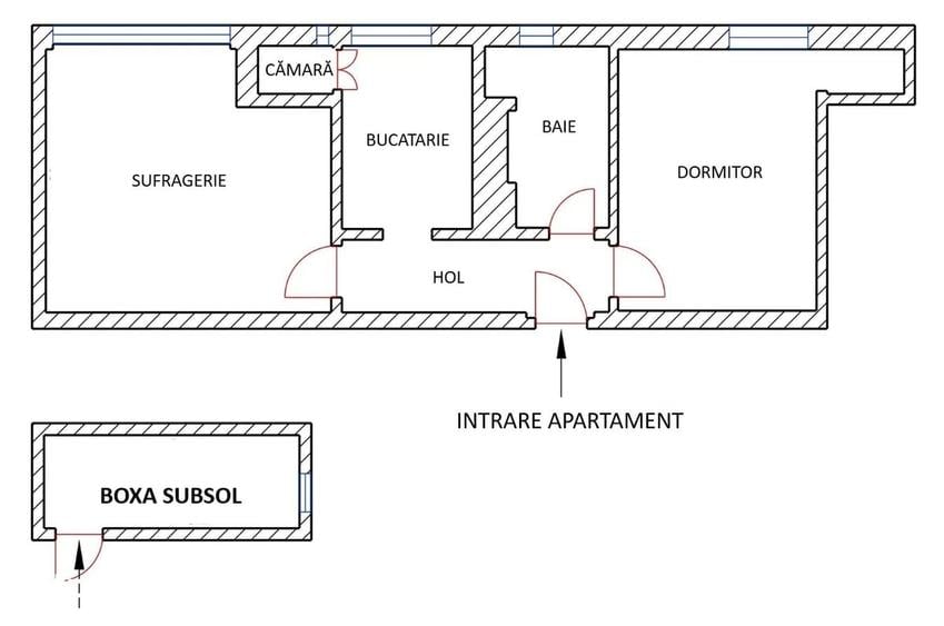 Brasov apartament renovat 2 camere + boxa 7 mp vedere superba spre Tampa - 1