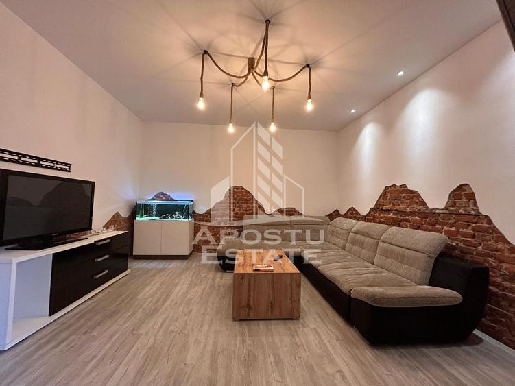 Apartament cu 3 camere semidecomandat, mobilat în Odobescu