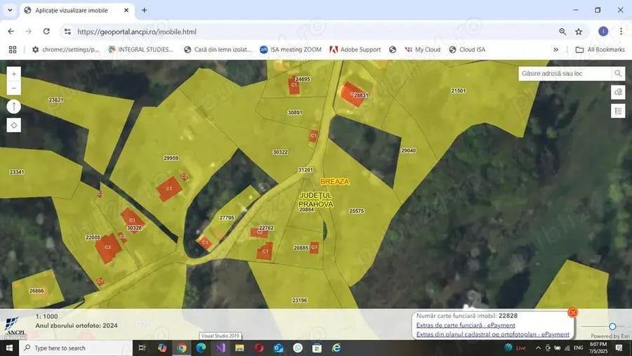 Teren de 2380 mp, în Central