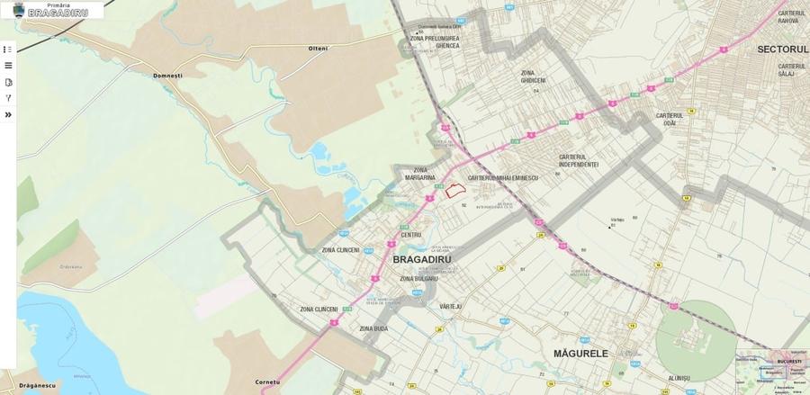 Teren Construcții intravilan de 43290 mp, în Central