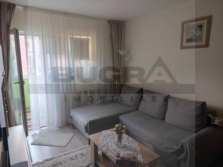 Apartament cu 2 camere decomandat, mobilat în Mănăștur