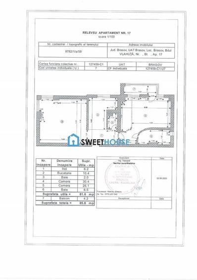 Apartament premium 2 camere decomandat | 85,8 MP, ITC, Vedere Panorami - 15