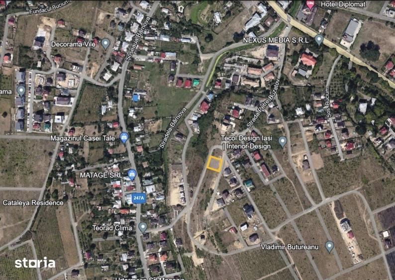 Teren de 626 mp, în Bucium