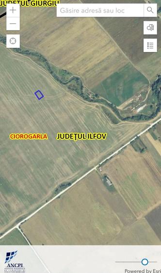 Teren de 1000 mp, în Ciorogârla