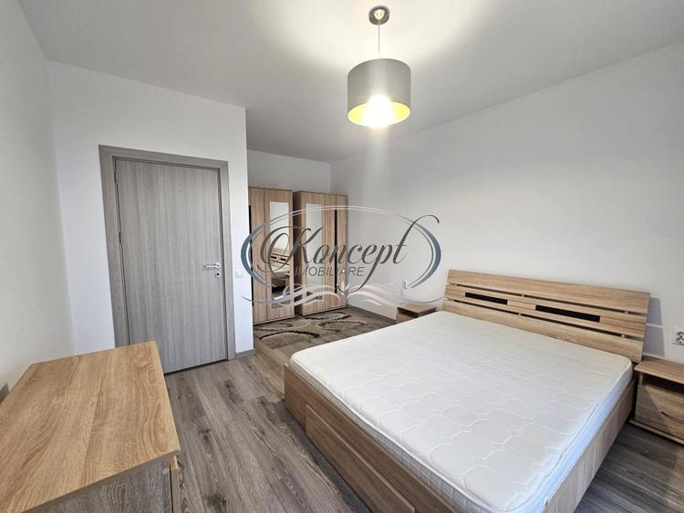 Apartament cu 2 camere semidecomandat, mobilat în Între Lacuri