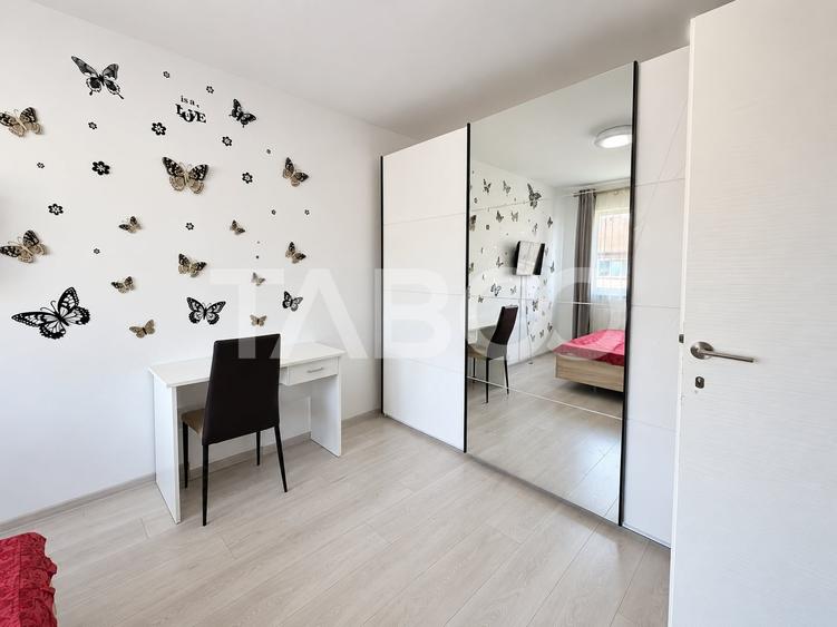 Apartament cu 2 camere semidecomandat, mobilat în Mihai Viteazul