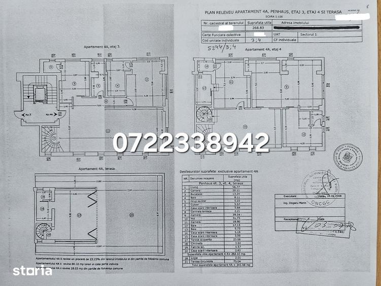 Apartament cu 5 camere în Dorobanți