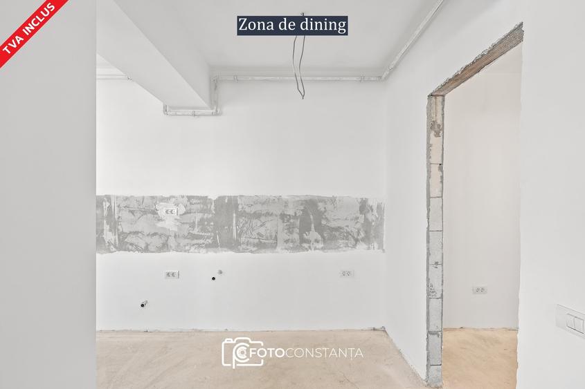Apartament cu 2 camere decomandat în Tomis Plus