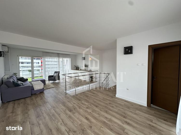 Apartament cu 4 camere, mobilat în Bună Ziua