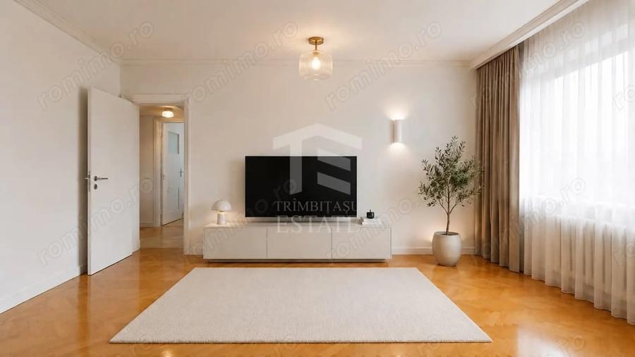 Apartament cu 3 camere semidecomandat în Parcul Circului
