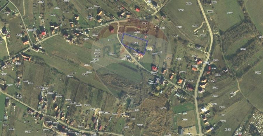 Teren Construcții intravilan de 3041 mp, în Aghireșu-Fabrici