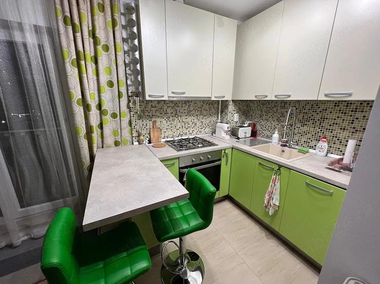 Apartament cu 2 camere semidecomandat în Ștefăneștii de Jos