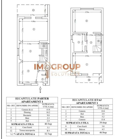 Casă cu 3 camere cu Teren 150 Mp în Păcurari