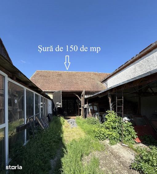 Casă cu 5 camere cu Teren 1700 Mp în Șura Mică