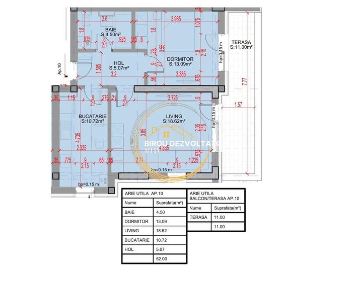 Apartament cu 2 camere decomandat în Theodor Pallady