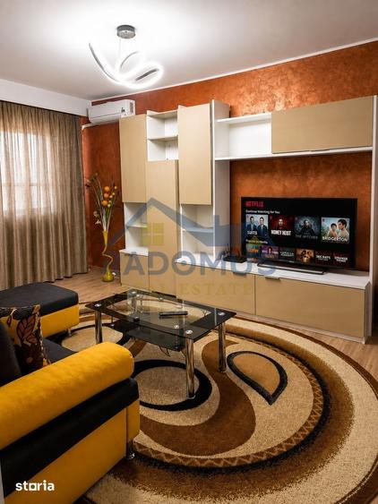 Apartament cu 2 camere decomandat, mobilat în Malu Roșu