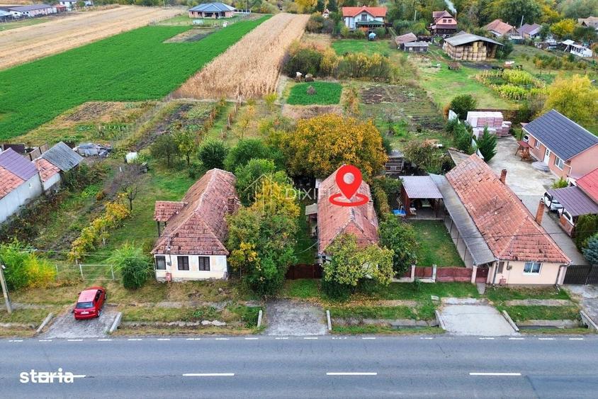Casă cu 2 camere cu Teren 250 Mp în Gornești