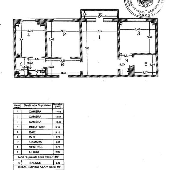 Apartament 3 camere Colentina / Maior Bacila - 13
