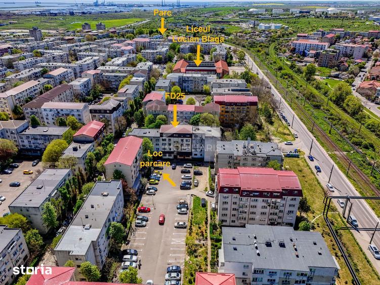 Apartament cu 3 camere decomandat, mobilat în Sud