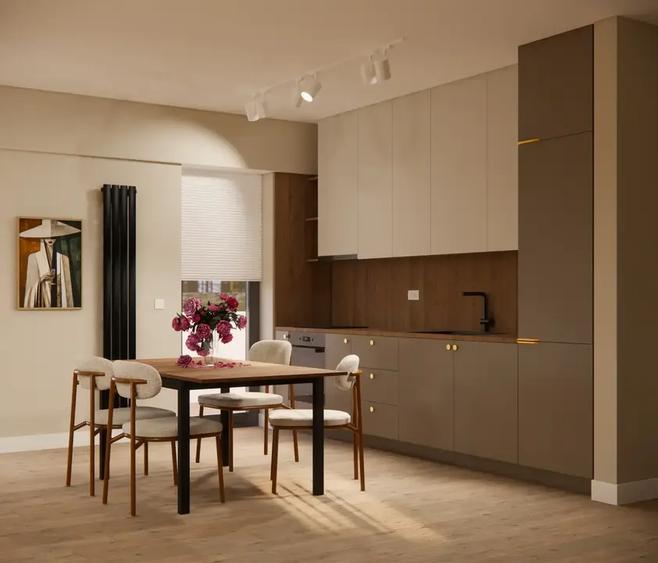 Apartament cu 3 camere decomandat, mobilat în Voluntari