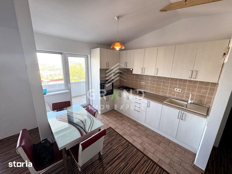 Apartament cu 2 camere semidecomandat, mobilat în Apahida