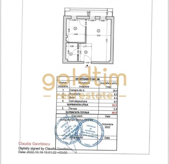 Apartament cu 2 camere decomandat, mobilat în Pipera