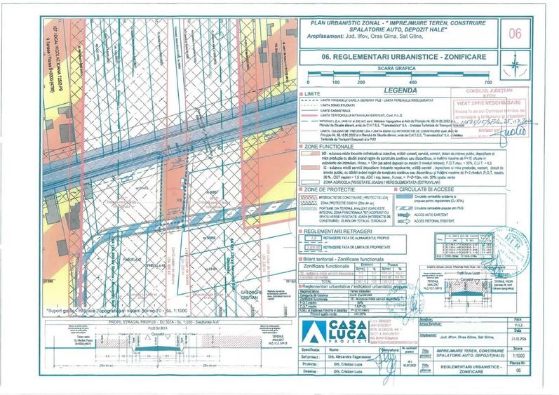 Teren Construcții intravilan de 3500 mp, în Glina