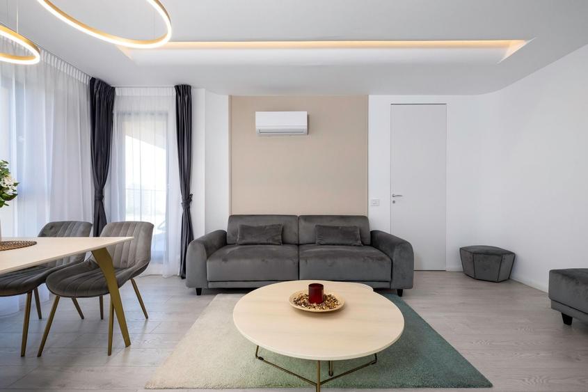 Apartament cu 3 camere, mobilat în Parcul Carol