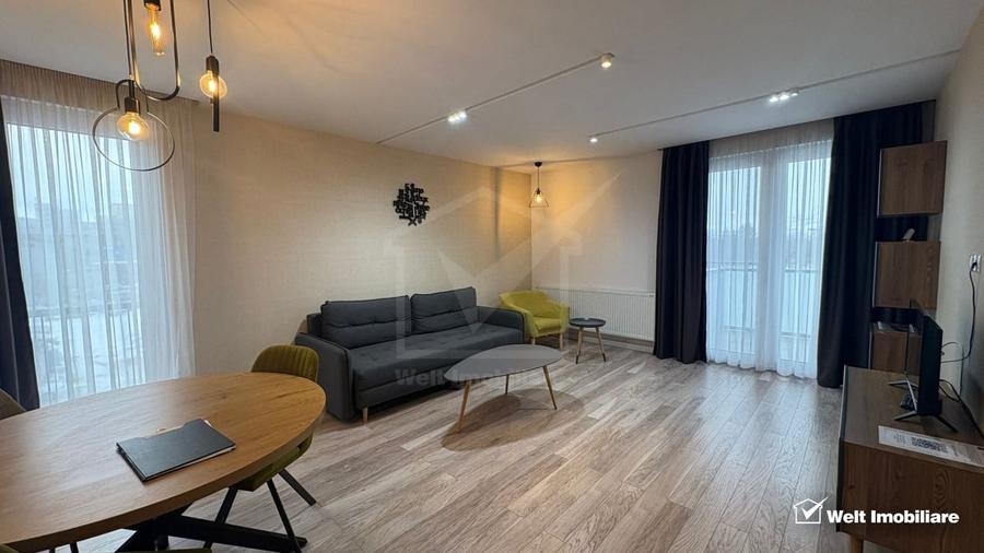 Apartament cu 2 camere semidecomandat, mobilat în Calea Turzii