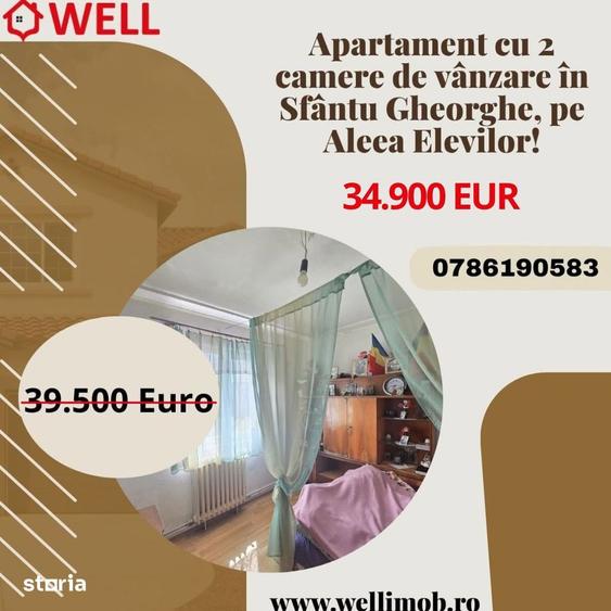 Apartament cu 2 camere în Central
