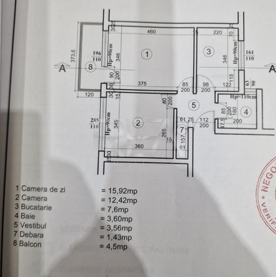 Apartament cu 2 camere decomandat în Drumul Taberei