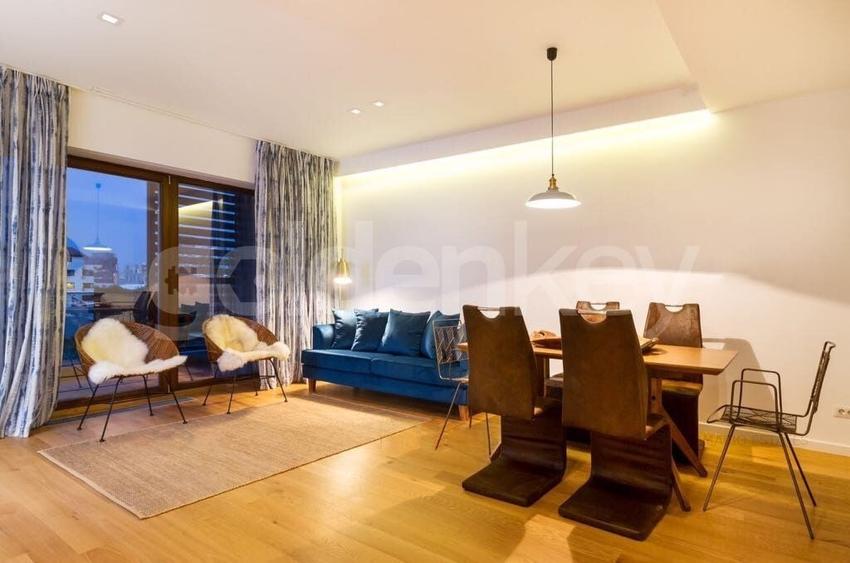 Apartament cu 3 camere semidecomandat, mobilat în Herăstrău