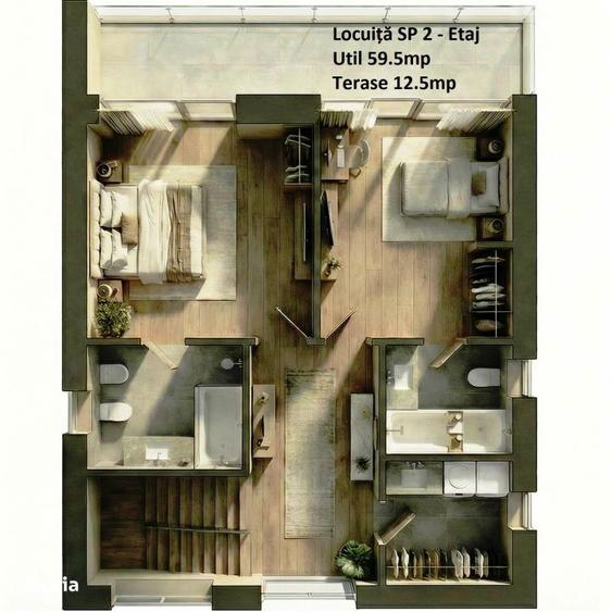 Complex Rezidential cu Case P+E la 4km de Brasov - 13