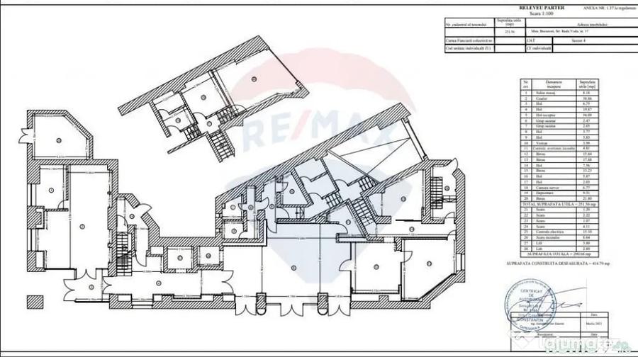 De vanzare in zona Unirii-Spa?iu de birouri de 1,650mp - 2