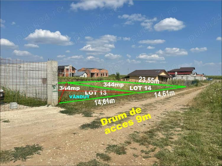 Proprietar vand teren in comuna Berceni - 3
