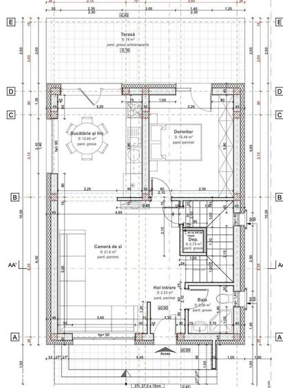 Casă cu 4 camere cu Teren 372 Mp în Central