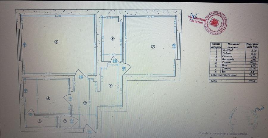 Apartament cu 2 camere decomandat în Mihai Bravu