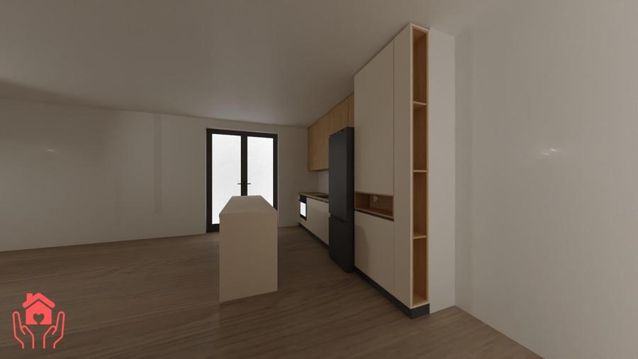 Apartament cu 3 camere semidecomandat, mobilat în Băneasa