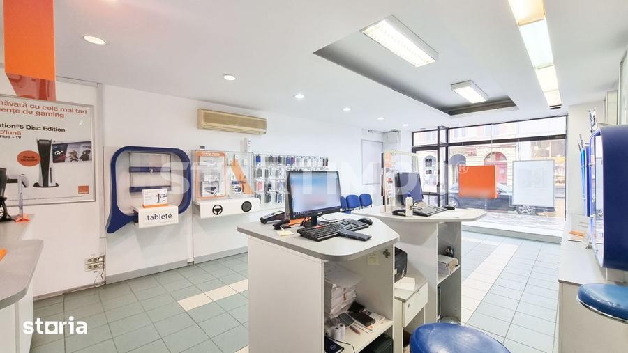 Spațiu comercial, de 49 mp, în Centrul Istoric