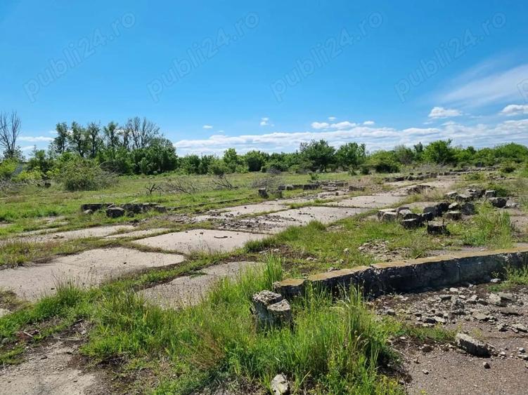 Teren de 5000 mp, în Vest