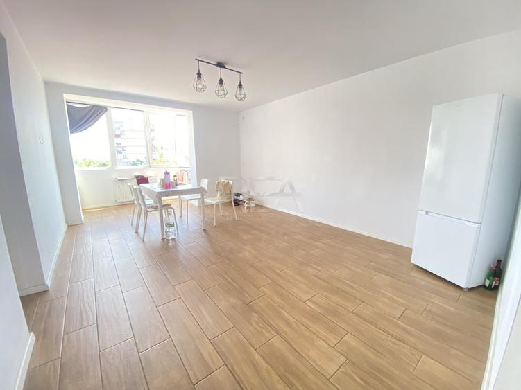 Apartament cu 3 camere semidecomandat, mobilat în Rahova