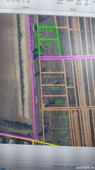 Vand 2000 m2 teren extravilan Tulucesti - 5