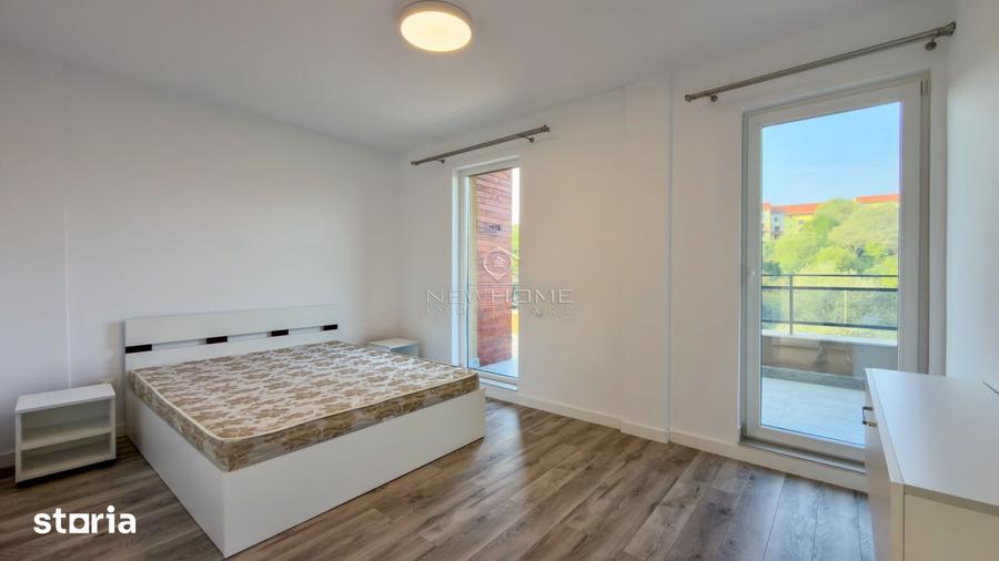 Apartament cu 3 camere semidecomandat, mobilat în Florești