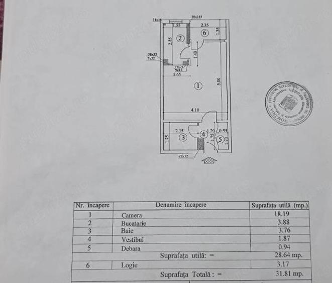 Garsonieră semidecomandată în Drumul Taberei