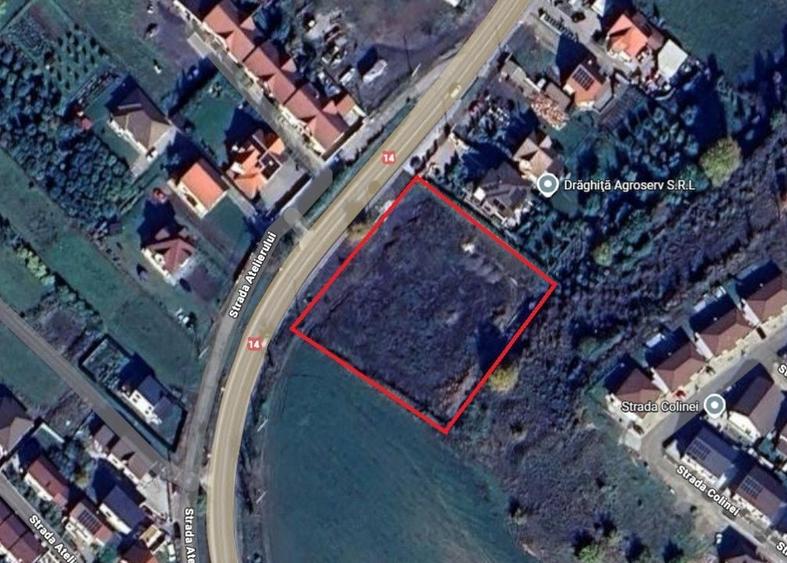 Teren construcție, în Șura Mare