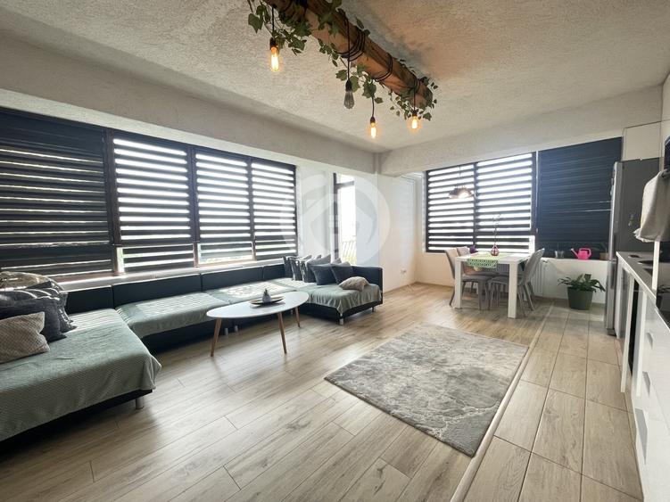 Apartament cu 2 camere decomandat, mobilat în Mihai Viteazul