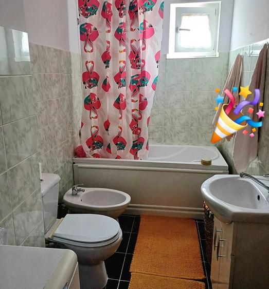 Apartament cu 2 camere semidecomandat, mobilat în Vișan