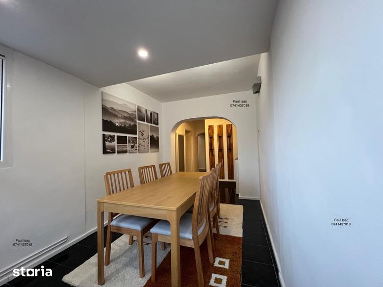 Apartament cu 3 camere, mobilat în Central