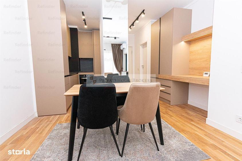 Apartament cu 2 camere semidecomandat, mobilat în Bucureștii Noi