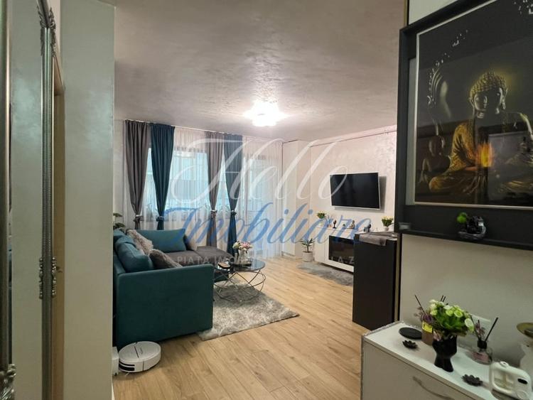 Apartament cu 2 camere semidecomandat, mobilat în Florești